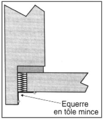 Figure 11 — autre exemple de dispositif devant le nez de plancher